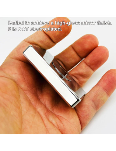 Fidget Spinner DjuiinoStar Acero Inoxidable Pulido Espejo