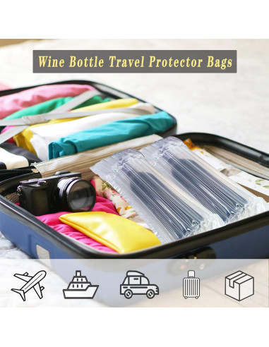 10 Fundas Protectoras para Botellas de Vino STAYWILD