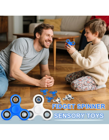 Spinner Antiestrés WELLVO 2 Pcs para Niños y Adultos