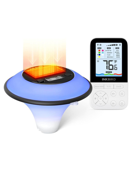 Termómetro Digital de Piscina INKBIRD IBS-P05R Solar IP68 Termómetro Digital de Piscina INKBIRD IBS-P05R Solar IP68