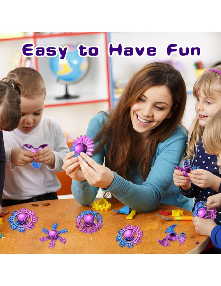 20 Spinners Antiestrés PROUNDLION para Niños y Adultos 20 Spinners Antiestrés PROUNDLION para Niños y Adultos
