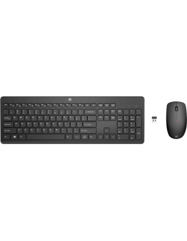 Combo Teclado y Ratón Inalámbrico HP - Chiclet, 2.4GHz, 16 meses