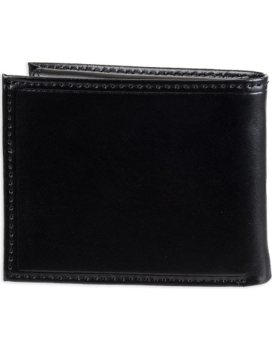 Cartera Bifold Hombre Tommy Hilfiger Negra con Ventana ID