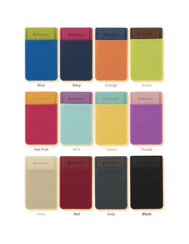 Soporte Adhesivo para Tarjetas Sinjimoru Rojo - Cartera para Teléfono
