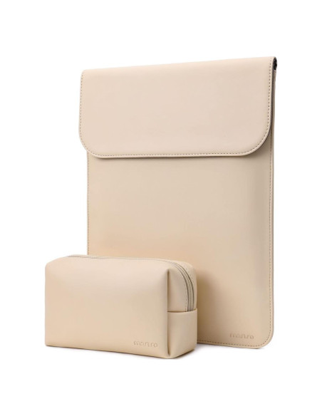Funda para Laptop MOSISO 13" Albaricoque Cuero Sintético Funda para Laptop MOSISO 13" Albaricoque Cuero Sintético