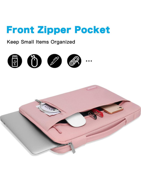 Funda Protectora MOSISO 360 Rosa para Laptop 15-16" Funda Protectora MOSISO 360 Rosa para Laptop 15-16"