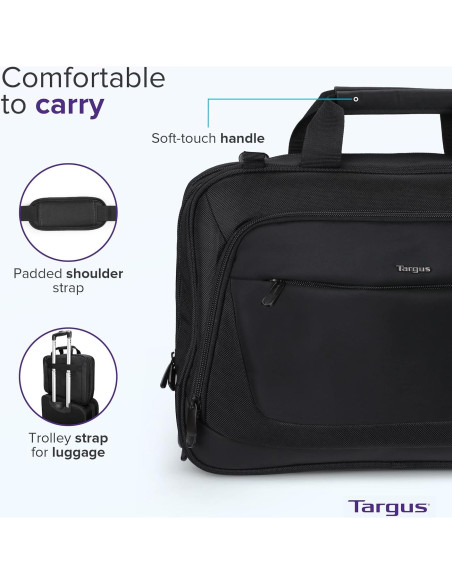 Maletín Targus CityLite para Laptop 15.6" Negro Maletín Targus CityLite para Laptop 15.6" Negro