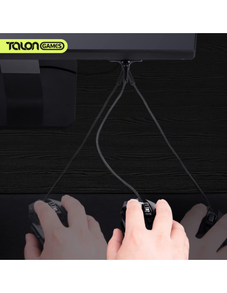 Mini Bungee para Mouse TALONGAMES TG-MS - 3 Paquete Compacto Mini Bungee para Mouse TALONGAMES TG-MS - 3 Paquete Compacto