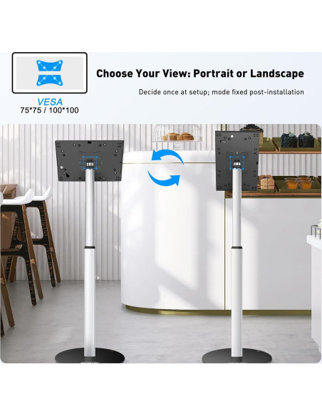 Soporte de Piso Anti Robo AboveTEK TH-618 para iPad 9.7" a 10.5" Soporte de Piso Anti Robo AboveTEK TH-618 para iPad 9.7" a 10.5"
