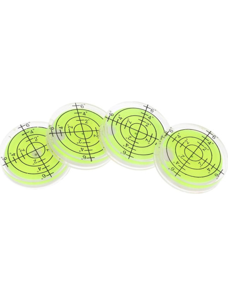 Nivel de Burbuja Compacto Gadpiparty 4 Piezas Verde 3.2cm Nivel de Burbuja Compacto Gadpiparty 4 Piezas Verde 3.2cm