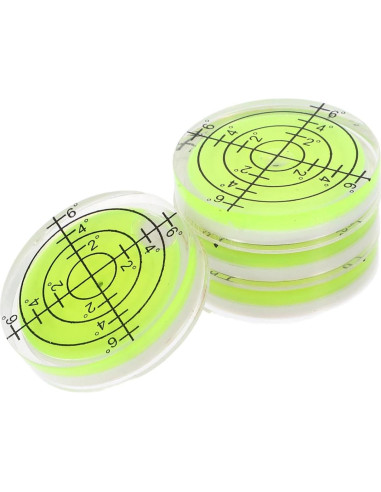Nivel de Burbuja Compacto Gadpiparty 4 Piezas Verde 3.2cm