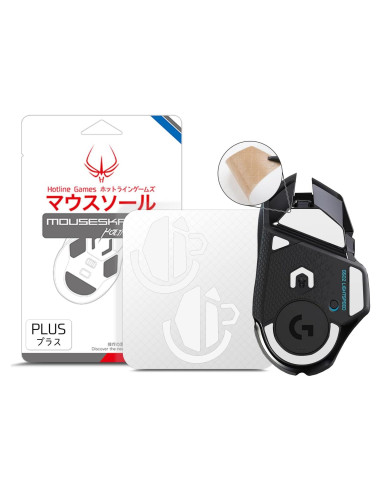 Patines de Ratón Hotline Games para Logitech G502 - 2 Sets, PTFE