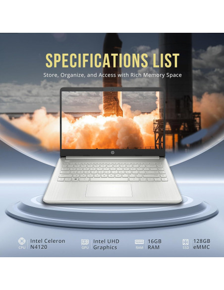 Laptop HP Stream 14" HD, Intel Celeron N4120, 16GB RAM, 288GB Laptop HP Stream 14" HD, Intel Celeron N4120, 16GB RAM, 288GB