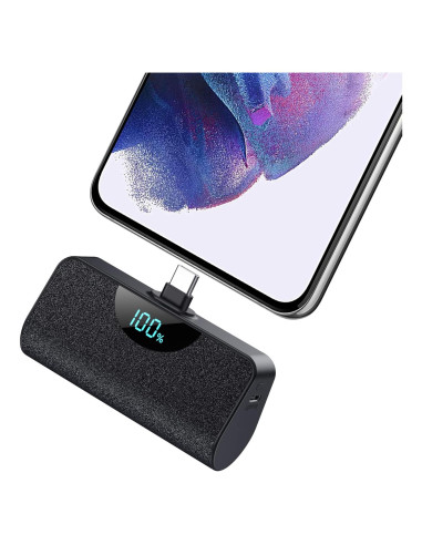 Banco de Energía Portátil USB-C 5200mAh Dongguan Negro
