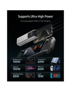 Batería Externa CUKTECH 10 10000mAh 100W Carga Rápida USB-C 2