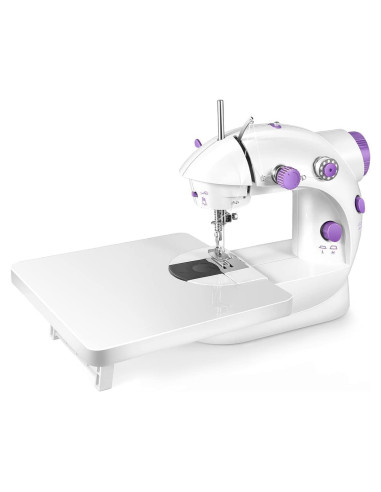 Máquina de Coser Portátil Asingleer Mini con Luz y Mesa