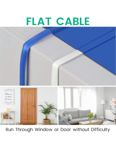 Paquete de 2 cables de extensión 9 m para cámara WYZE Cam Pan V3