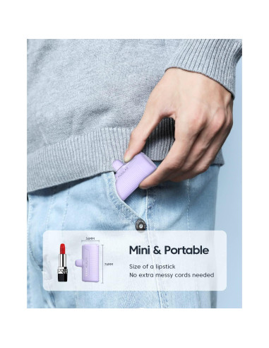 Cargador Portátil Kuulaa 4500mAh USB-C para iPhone y Android