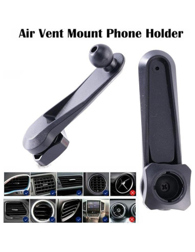 Soporte Magnético para Teléfono de Coche Jowxsx 17mm Negro