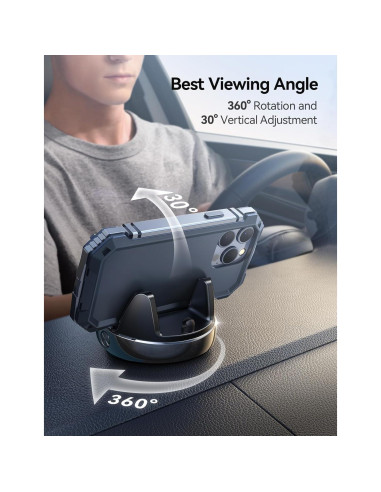 Soporte para Teléfono de Coche JOYROOM Ajustable 360 Antideslizante