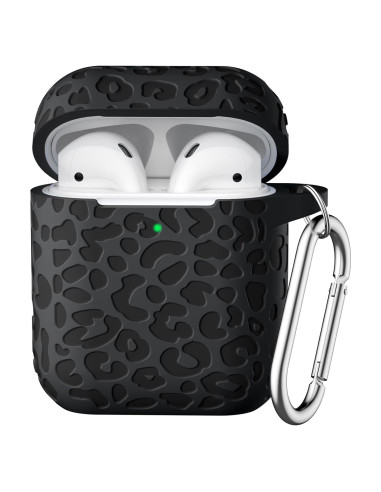 Funda de Silicona Leopardo DGege para AirPods 1ra/2da Generación