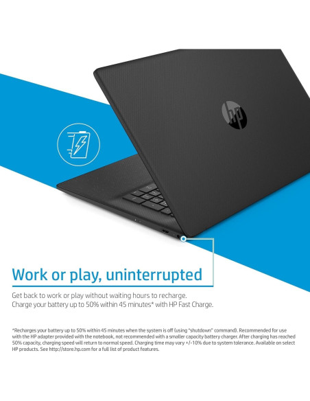 Laptop HP 17.3" FHD, Intel Core i7, 32GB RAM, 1TB SSD, Negro Laptop HP 17.3" FHD, Intel Core i7, 32GB RAM, 1TB SSD, Negro