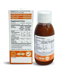 Jarabe para la Tos BEE and You con Propóleos y Vitamina C 148 ml 2