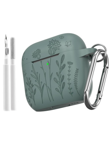 Funda de Silicona para AirPods 4 CityMore Verde Bosque