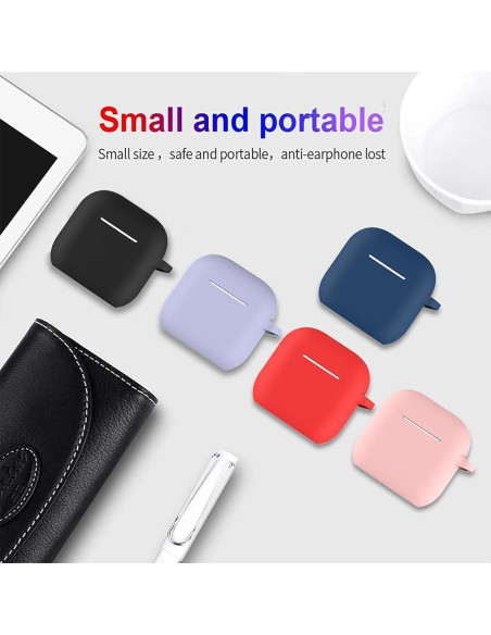 Funda de Silicona Linsaner para AirPods 4ta Generación con Kit de Limpieza Funda de Silicona Linsaner para AirPods 4ta Generación con Kit de Limpieza
