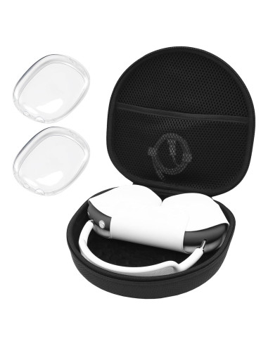 Funda Dura ProCase para AirPods Max - Negro Claro, 23x22x5 cm