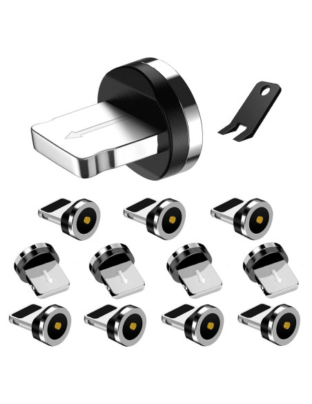 Consejos de Carga Magnética Boffdock 1-Pin 12 Piezas iProducts Consejos de Carga Magnética Boffdock 1-Pin 12 Piezas iProducts