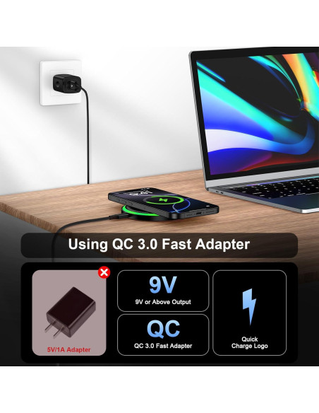 Cargador Inalámbrico Rápido 15W Samsung Galaxy S25 Ultra Cargador Inalámbrico Rápido 15W Samsung Galaxy S25 Ultra