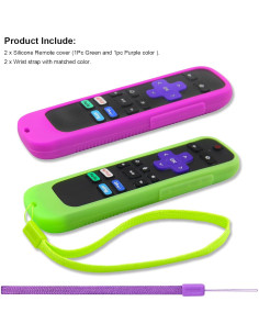 Funda Universal para Control Remoto Pinowu - Compatible Roku 2
