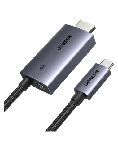UGREEN Cable USB C a HDMI 4K 60Hz con Carga 100W 2m