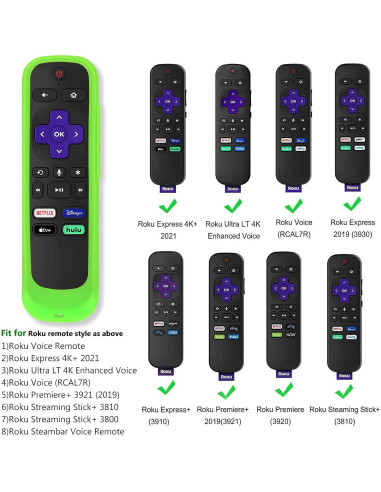 Funda Universal para Control Remoto Pinowu - Compatible Roku