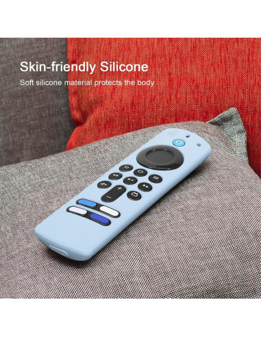 Funda de Silicona USTIYA para Control Remoto Fire TV Stick 4K