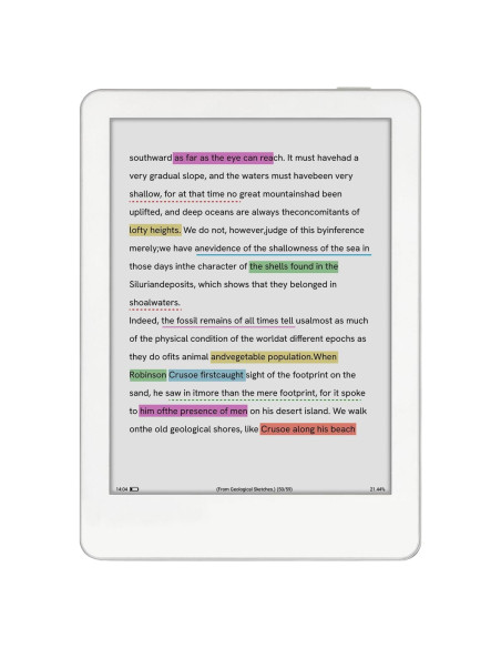 Lector de Ebook Likebook M6C 6" E-ink Color Android 11 Lector de Ebook Likebook M6C 6" E-ink Color Android 11