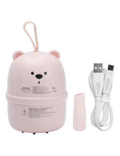 Aspiradora de Escritorio CHICIRIS Rosa Mini Portátil USB