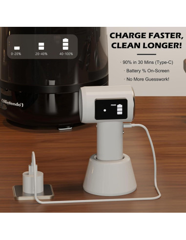 Aspiradora Portátil Inalámbrica Bonbiyou HK-69 21000Pa USB-C
