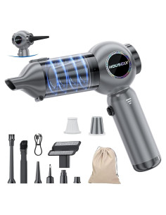 Aspiradora de Mano Houscly ST-6663 Inalámbrica 25000Pa 4-en-1