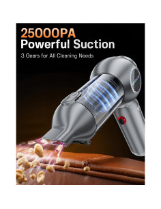 Aspiradora de Mano Houscly ST-6663 Inalámbrica 25000Pa 4-en-1 2