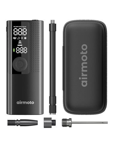 Inflador de Neumáticos Airmoto BP198 Portátil con Funda