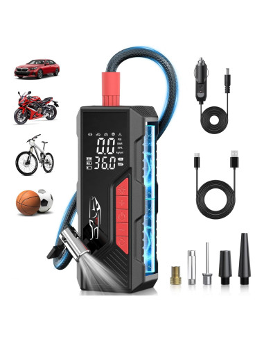 Compresor de Aire Portátil Aneson CZK-DC04 150 PSI 12V