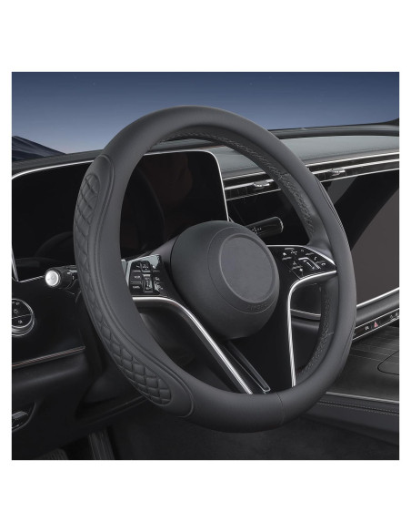 Cubierta de Volante de Cuero TAUYANG para Mercedes Benz 2025 Cubierta de Volante de Cuero TAUYANG para Mercedes Benz 2025