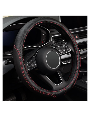 Funda de Volante LABBYWAY de Microfibra 37-39 cm Antideslizante