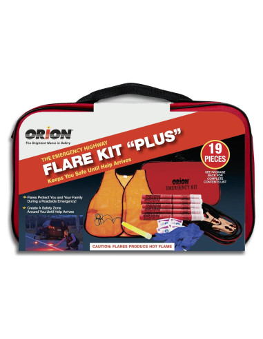 Kit de Señales de Emergencia Orion 8905 con Primeros Auxilios