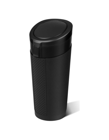 Bote de Basura para Auto LCMWHOP Negro a Prueba de Fugas