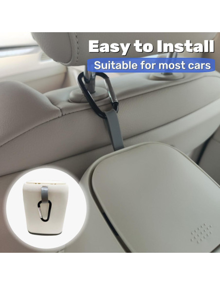Basurero de Coche Zigihos Nube Sonriente 1350ml Tapa Abatible Basurero de Coche Zigihos Nube Sonriente 1350ml Tapa Abatible