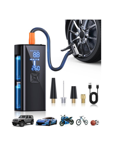 Compresor de Aire Portátil GJOSYOI P015 150 PSI 25000mAh
