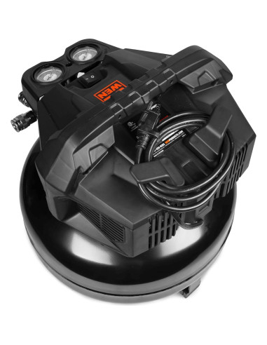 Compresor de Aire WEN 6 Galones Sin Aceite 150 PSI